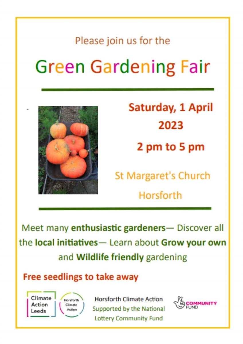 Green Gardening Fair poster