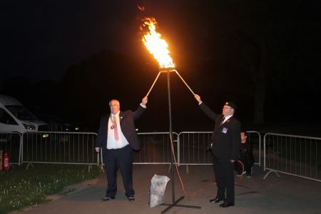Horsforth Hall Park for 80th anniversary of VE Day