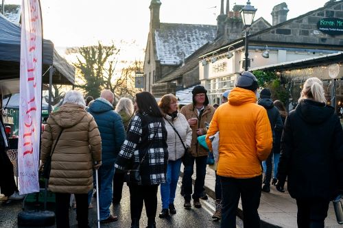Horsforth Christmas lights switch on 2023.