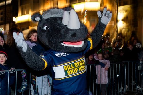 Horsforth Christmas lights switch on 2023.