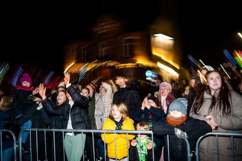 Horsforth Christmas lights switch on 2023.