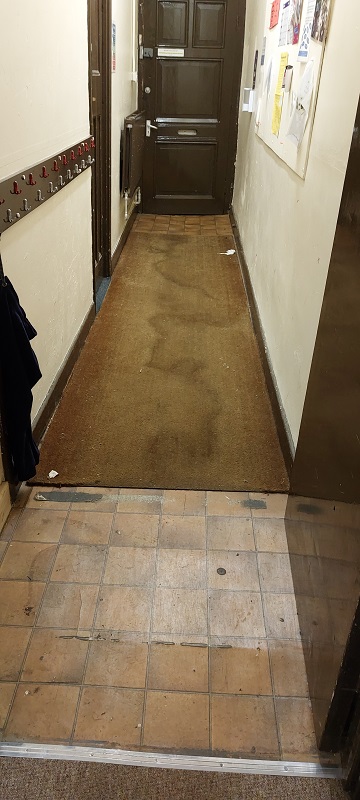 7th Airedale (St Margarets) Scouts photo of hallway floor