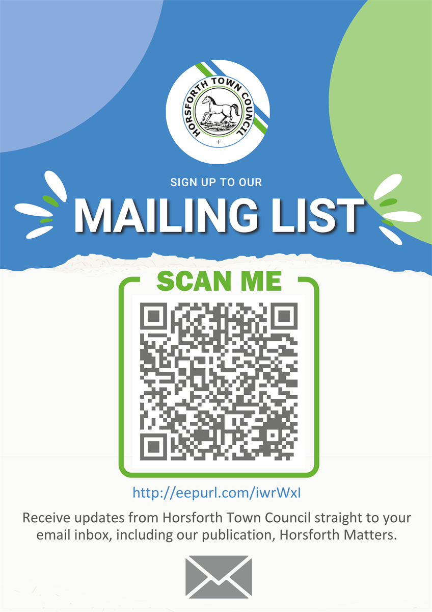 Join the Horsforth Town Council mailing list