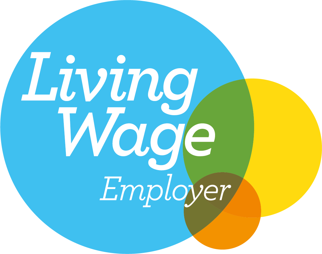 image of the living wage logo